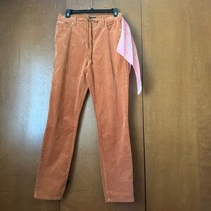 Juicy Couture NWT Newport Drawstring Ginger Skinny Corduroy Pants Sz 28